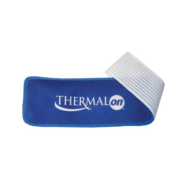Thermalon Cold-Heat First Aid Wrap. Gel-free pad provides cold therapy from the freezer and heat therapy from the microwave. Natural pain relief pad.