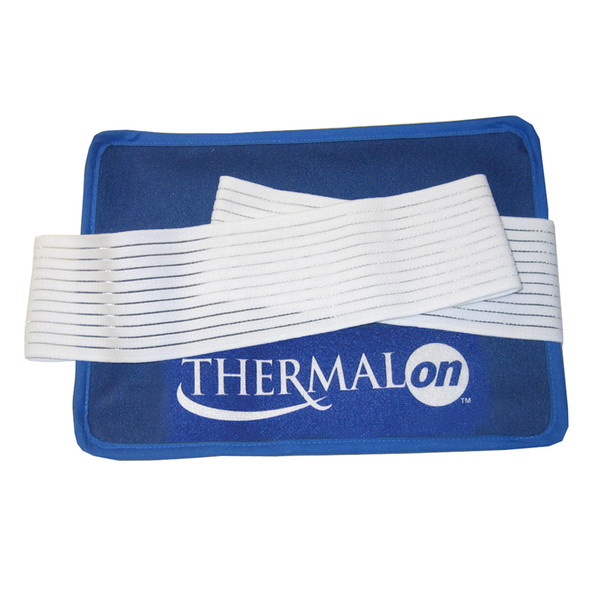 Thermalon Cold-Heat First Aid Wrap. Gel-free pad provides cold therapy from the freezer and heat therapy from the microwave. Natural pain relief pad.