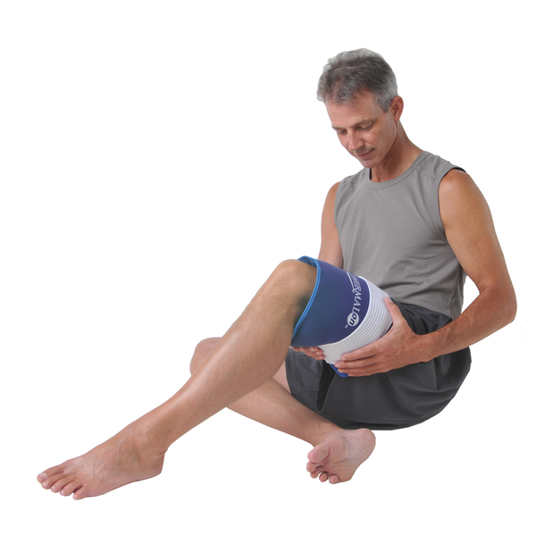 Thermalon Cold-Heat First Aid Wrap. Gel-free pad provides cold therapy from the freezer and heat therapy from the microwave. Natural pain relief pad. Sport pain relief wrap.